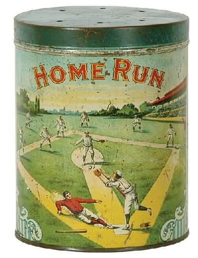 1905 Home Run Cigar Tin Box